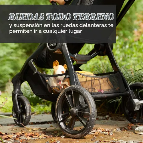 Vista 5 de Baby Jogger® City Sights® - Cochecito convertible con plegable compacto pizarra oscura