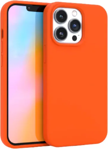 Vista 15 de FELONY CASE Funda de silicona verde neón para iPhone 12 Pro Max Silicona líquida con forro de microfibra antiarañazos, funda protectora a prueba