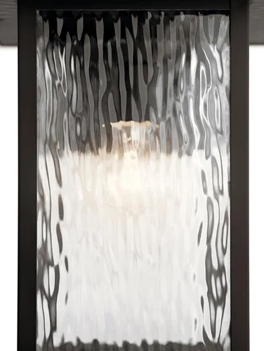 Vista 5 de Kichler 49924oz Capanna lámpara de pared para exteriores, 1 luz 60 vatios, bronce antiguo 1-Light Exterior Wall Sconce Porch Light with Clear