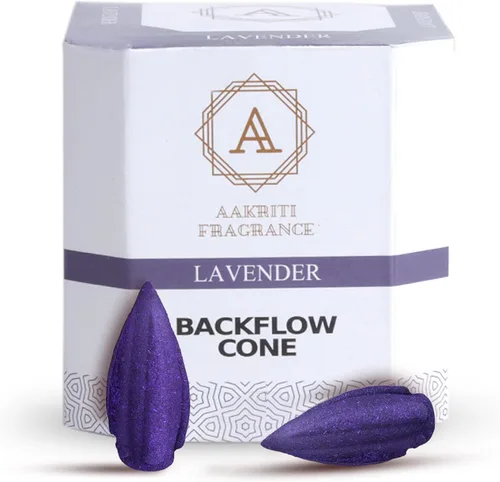 Vista 18 de Conos de cascada de incienso natural de flujo de retorno, forma única para incienso de reflujo, para oración, meditación, relajación (25 piezas)