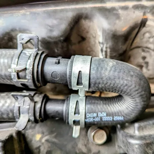 Vista 7 de Kit de derivación del núcleo del calentador del motor con manguera de 5/8" 3/4", compatible con GM Chevy Silverados Tahoes Yukons Honda Civic Ford