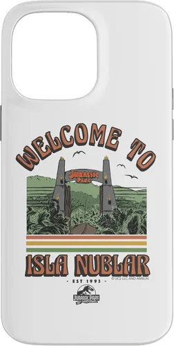 Vista 20 de Funda para iPhone 12 mini Jurassic Park Welcome to Isla Nublar