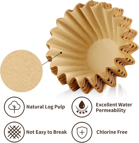 Vista 4 de Filtros de papel de café desechables para Ninja Pod & Grounds Single Serve 150 filtros