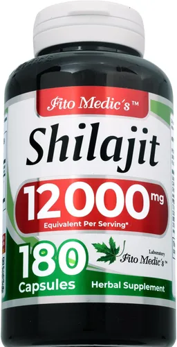 Vista 2 de FITO MEDIC'S Laboratorio shilajit Shilajit Cápsulas 180 Cápsulas.