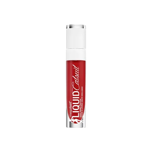 Vista 2 de wet n wild Mega Last Catsuit High-Shine Liquid Lipstick Red Bad Girl's Club