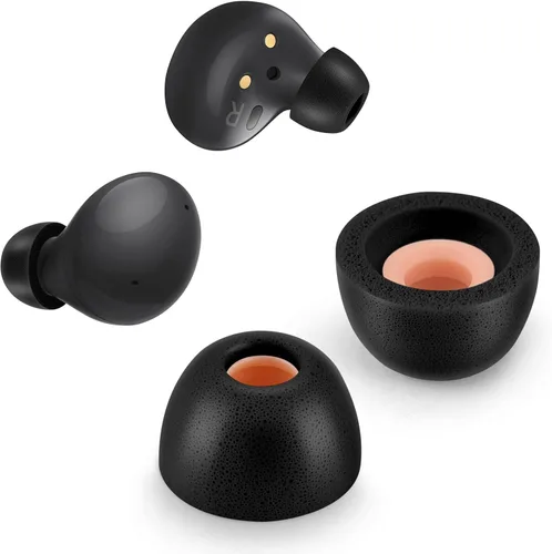Vista 7 de Puntas de espuma viscoelástica para Samsung Galaxy Buds 2 / Plus/Beats Studio Buds, sin dolor de silicona en las orejas, almohadillas de repuesto