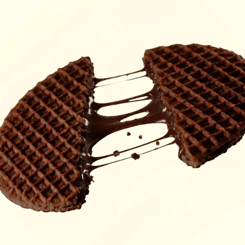 Vista 7 de Rip Van Wafels Stroopwafels de brownie de chocolate – Snacks saludables – Bocadillos sin OGM – Apto para dieta cetogénica – Snacks de oficina – Bajo