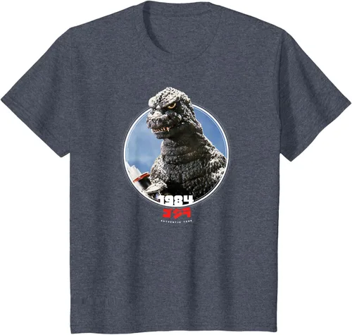 Vista 62 de Godzilla 1984 El regreso de Godzilla Icons of Toho - Camiseta pequeña Negro