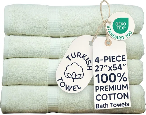 Vista 59 de Chakir Turkish Linens Toallas turcas de alta calidad 100% algodón para baño, toallas de baño grandes de 30 x 60 pulgadas (4 piezas, rosa)