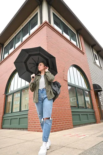 Vista 7 de ShedRain WindPro - Vented Auto/close Travel Umbrella