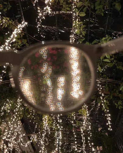 Vista 5 de Hi-Lites - Gafas de efecto especial para cambio de luzDifracción de luz - Lentes con efecto corazón - Estilo de diseñador