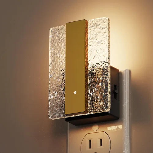 Vista 13 de L LOHAS LED - Luces nocturnas enchufables en la pared, paquete de 2 luces nocturnas con sensor de crepúsculo a amanecer, luces nocturnas LED
