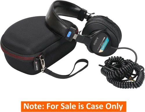 Vista 8 de Funda para Sony MDR7506 Profesional Diafragma Grande Auriculares Gris 1. Negro + gris