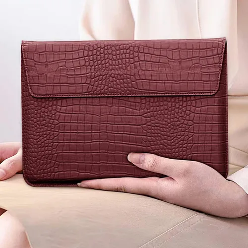Vista 7 de Neo A3404 - Funda para portátil de 13 a 13.6 pulgadas con soporte Rojo