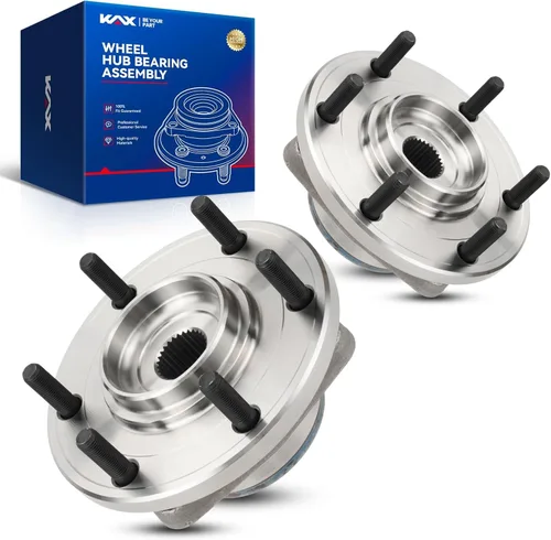Vista 50 de KAX 510063 Rodamiento de rueda delantera compatible con Toyota Camry 2004-2017, Ford Edge 2007-2014, Toyota Sienna 2004-2010, conjunto de cubo