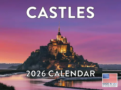 Vista 13 de Calendario Argentina 2026 Calendario mensual de pared de 12 meses Fabricado en Estados Unidos