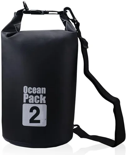 Vista 2 de Dry Sack - Mochila deportiva flotante impermeable para cuarentena de 2L/3L/5L/10L/15L/20L/30L para canotaje, kayak, senderismo, snowboard, camping