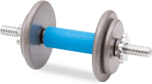 Vista 3 de ProsourceFit Thick Grips for Dumbbell and Barbell, 1.9-in Axle Bar Adapter for Weightlifting and Strength Training