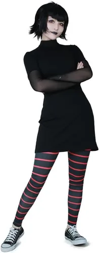 Vista 6 de Cosplay.fm Mavis Drácula Disfraz de Halloween para mujer con capa