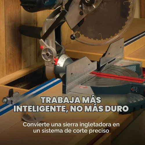 Vista 2 de KREG KMS8000 Trak y paradas de precisión Kit