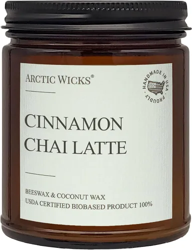 Vista 19 de Velas perfumadas de cera de abeja y coco, 9 onzas, ámbar, rústicas, no tóxicas, de combustión limpia, 100% certificada por USDA, a base de plantas