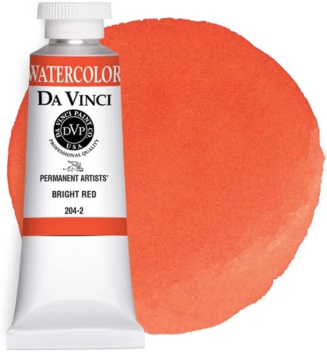 Vista 51 de DA VINCI PAINTS Pintura Acuarela Profesional para Artistas, Azul Cobalto, 15mL