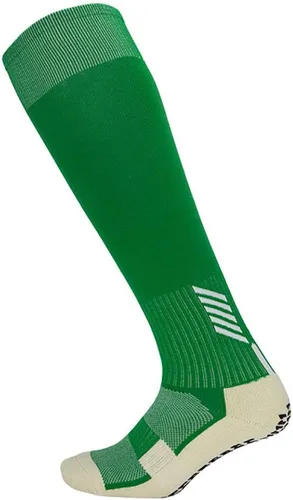 Vista 10 de Calcetines deportivos unisex gruesos hasta la rodilla con puntos de goma para espinilleras de béisbol/fútbol/fútbol