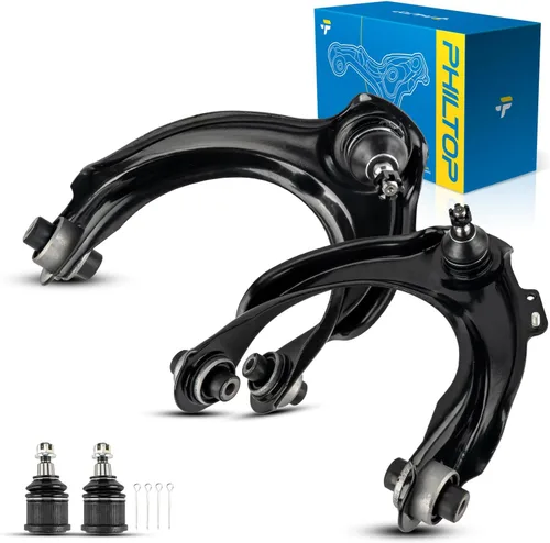 Vista 168 de PHILTOP 6 piezas de brazo de control delantero inferior con barra estabilizadora de rótula para Nissan Rogue 2014-2020 Rogue Sport 2017-2022 Qashqai