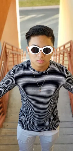 Vista 9 de Lxnoap Gafas de sol de marco grueso ovaladas retro atrevidas, gafas de sol ovaladas retro de Y2k, gafas de sol ovaladas ovaladas retro Mod Kurt