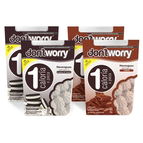Vista 23 de Don't Worry Galletas de merengue, chocolate con avellana, galletas y crema