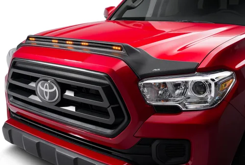 Vista 7 de Auto Ventshade [AVS] Protector de luz para capó Aeroskin Compatible con Chevrolet Silverado 1500 2014 - 2015 Deflector de perfil bajo/protector