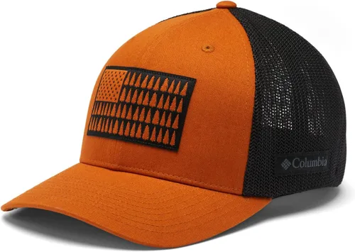 Vista 13 de Columbia Bola de malla unisex con bandera de árbol Verde oliva/azul marino universitario
