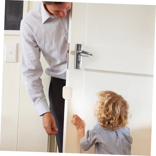 Vista 4 de 3 sets tope de puerta de seguridad titular dedo pellizco guardia accesorio suministros para el hogar 2 unids*3