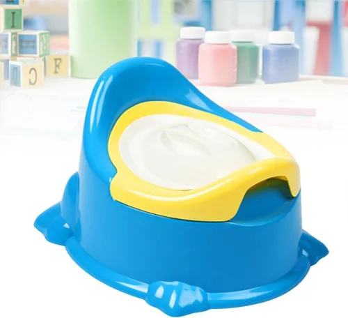 Vista 8 de FOMIYES Silla de entrenamiento para ir al baño para niños y niñas, asientos de orinal portátiles para bebés, inodoro antideslizante con recipiente