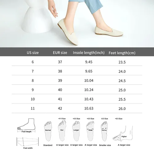 Vista 6 de hash bubbie Zapatos planos negros de ballet para mujer, cómodos zapatos sin cordones, zapatos casuales de vestir sin cordones