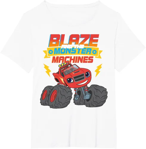 Vista 57 de Blaze & The Monster Machines Cute Blaze - Camiseta Negro