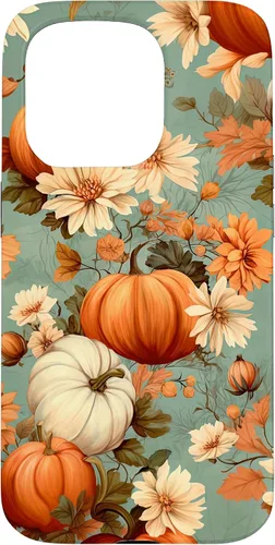 Vista 13 de Funda con temática de otoño para iPhone 11 con diseño de calabaza de otoño para mujer