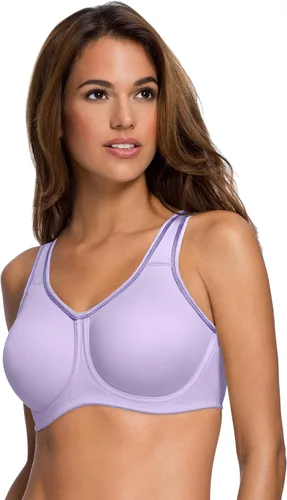 Vista 31 de Wacoal Sujetador deportivo Simone Sport sin forro de cobertura completa con aros para mujer, 855170 Arena