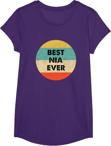 Vista 10 de Camiseta Nia Name, Negro, S