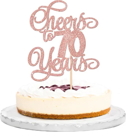 Vista 20 de 1 pieza de decoración para tartas de 40 años con purpurina para pastel de 40 años, 40 años, decoración fabulosa para tartas de cumpleaños de 40 Negro