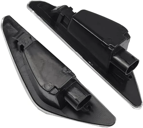 Vista 4 de Marcador lateral de guardabarros LED dinámico ahumado, intermitente, conjunto de luz de señal de giro secuencial compatible con BMW X5 E70, E71 E72