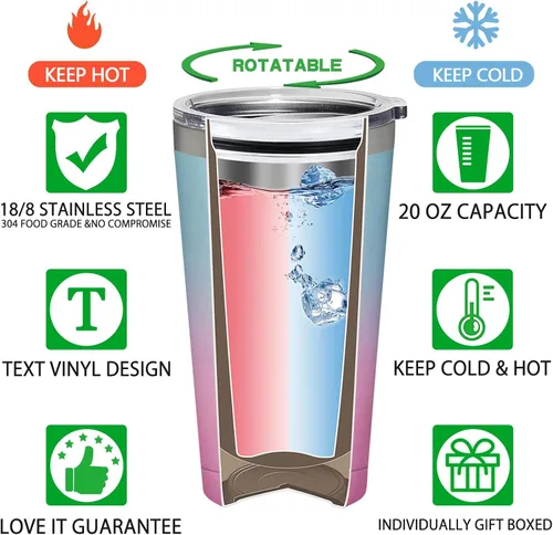 Vista 9 de Grifarny Regalos de despedida para mujeres – Vaso de despedida para compañeros de trabajo – Vaso de buena suerte para encontrar mejores compañeros