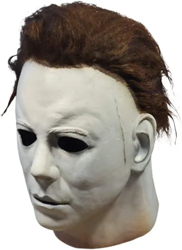Vista 2 de LKCOZSM Halloween Michael Myers máscara Blanco