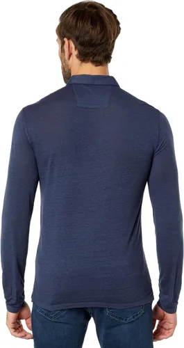 Vista 2 de John Varvatos Polo de manga larga Marty para hombre