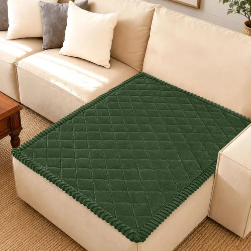 Vista 12 de Smiry Couch Cover for Dogs, Non Slip Washable Pet Sofa Protector for Large Dogs, Cats, Fuzzy Plush Sofa Covers Backrest & Armrest, Against Fur, Dirt