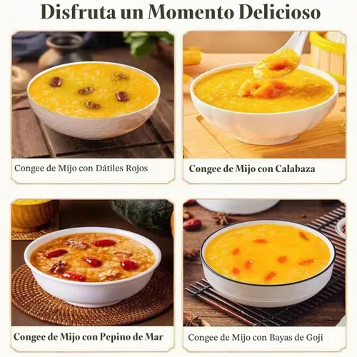Vista 7 de Mijo 17.63 oz sin gluten descascarado a granel de mijo seco al sol de grano entero