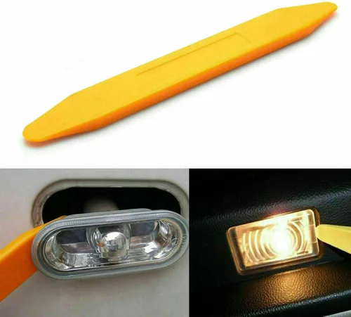 Vista 5 de Xotic Tech - Guantera LED ultra brillante para puerta de cortesía, espejo de tocador, mapa, luces de cúpula, paquete de lámparas + herramienta
