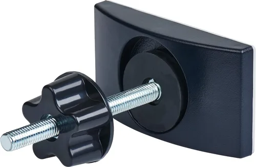 Vista 4 de Wall Nanny - Protector de pared para puerta de perro (fabricado en Estados Unidos) protege las paredes y puertas de las puertas de las mascotas Negro