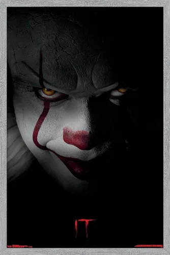 Vista 12 de Trends International IT-Pennywise - Póster de pared, 14.725 x 22.375 pulgadas, versión enmarcada de madera de granero