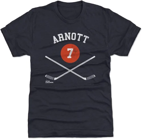 Vista 2 de 500 LEVEL Jason Arnott Camiseta para hombre - Jason Arnott Edmonton 7 Sticks